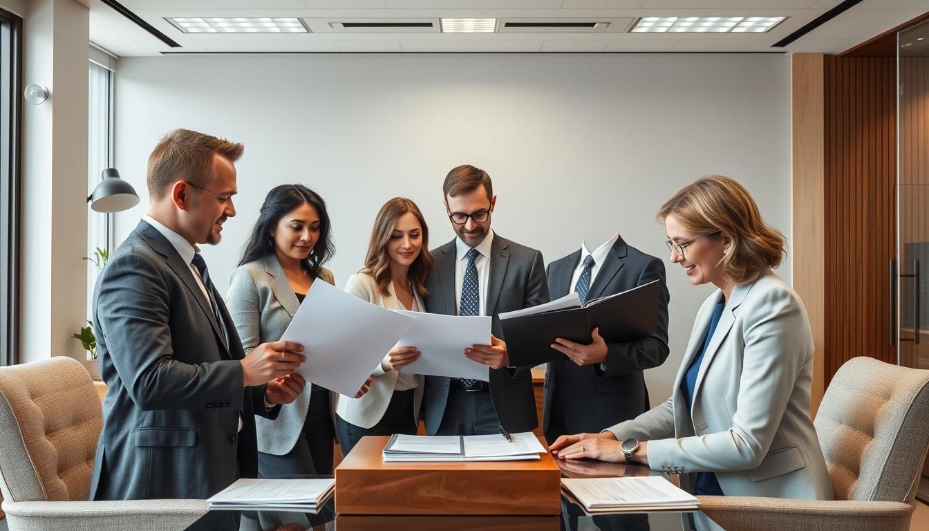 Business contract documents